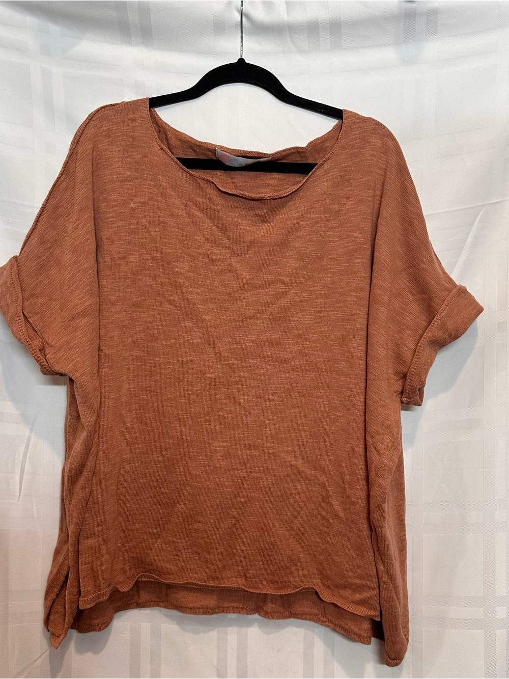 Free People Beach Short Sleeve
Tee Top Terracotta Orange - Size
M